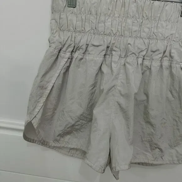 Women’s Free People Movement Shorts Silver Size Small S - Picture 3 of 6
